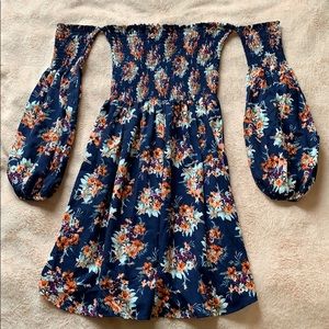 Off the shoulder altar’d state dress